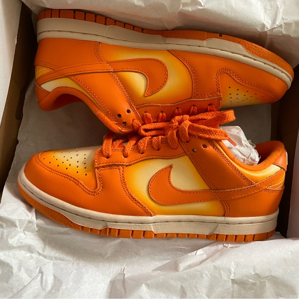 Magma Orange Nike Dunks